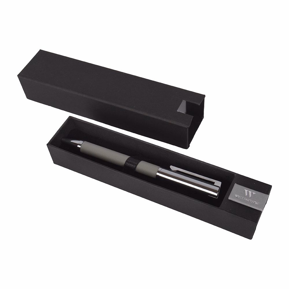 Golyóstoll WELLINGTON Cortina szürke díszdobozban