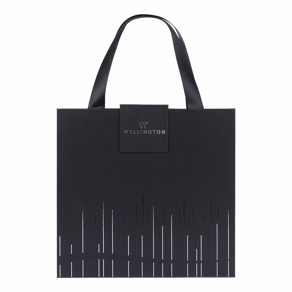 Golyóstoll WELLINGTON Oxford jegyzettömbbel díszdobozban fekete