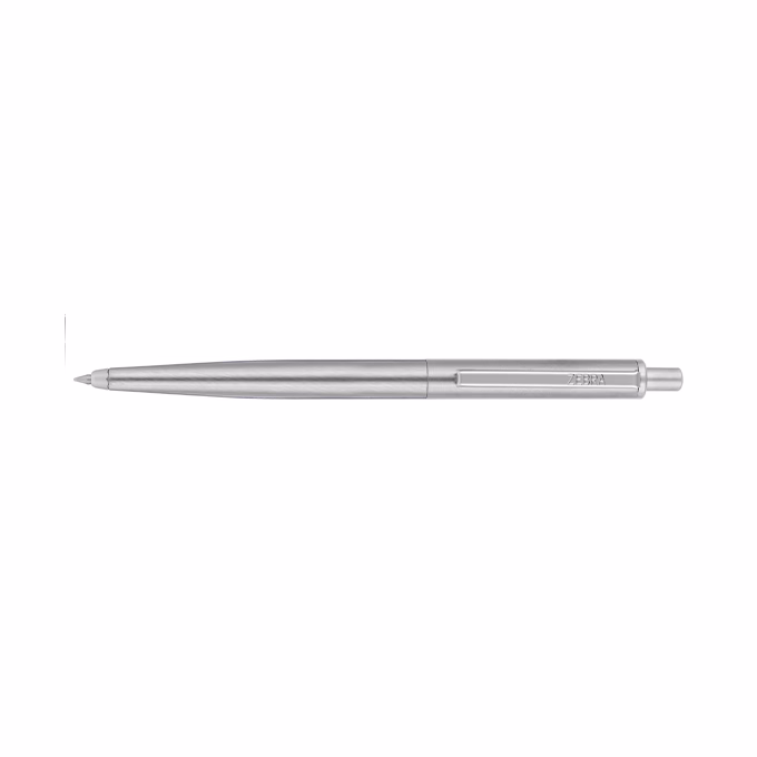 Golyóstoll ZEBRA 901 nyomógombos 0,24 mm ezüst