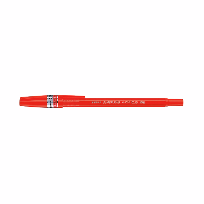 Golyóstoll ZEBRA H-8000 0,5 mm piros Golyóstoll ZEBRA H-8000 0,5 mm piros