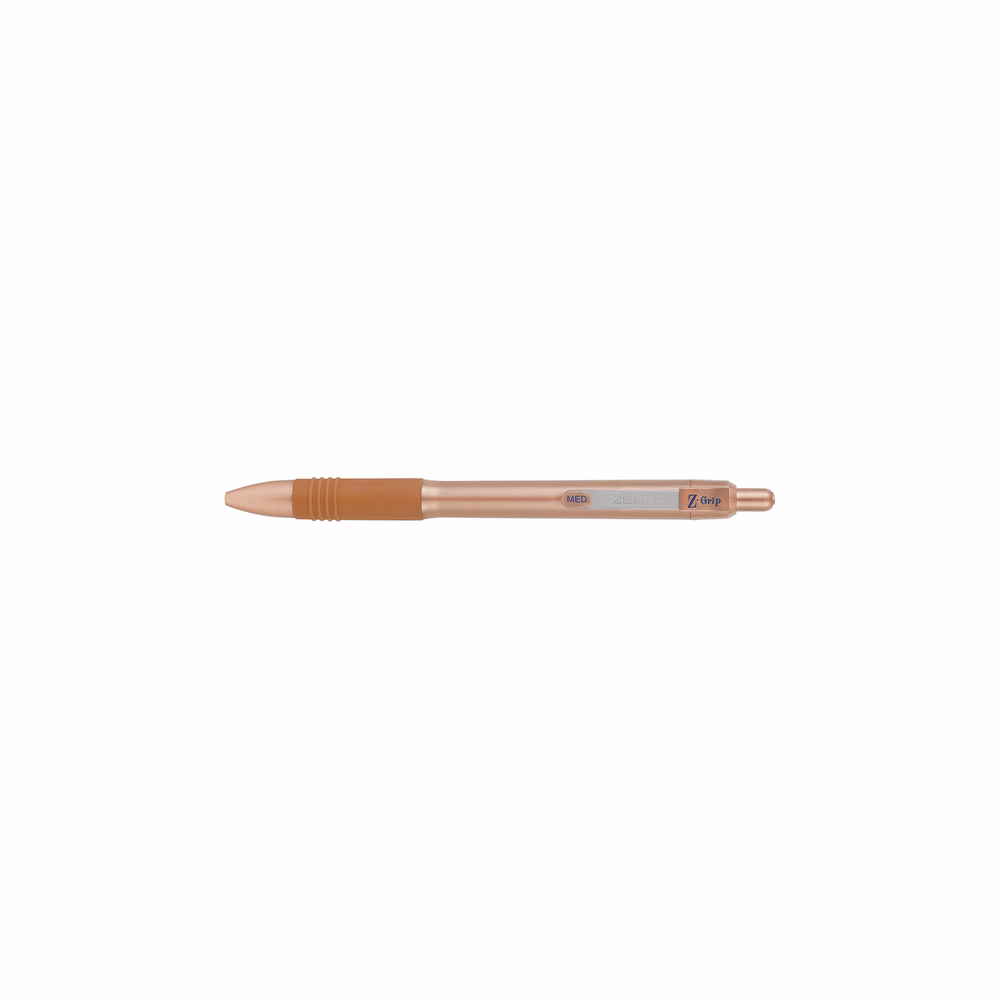 Golyóstoll ZEBRA Z-Grip Smooth 1,0 mm rózsa arany
