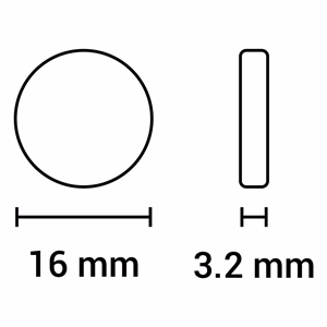 Gombelem AGFAPHOTO Lithium CR1632 1 darabos