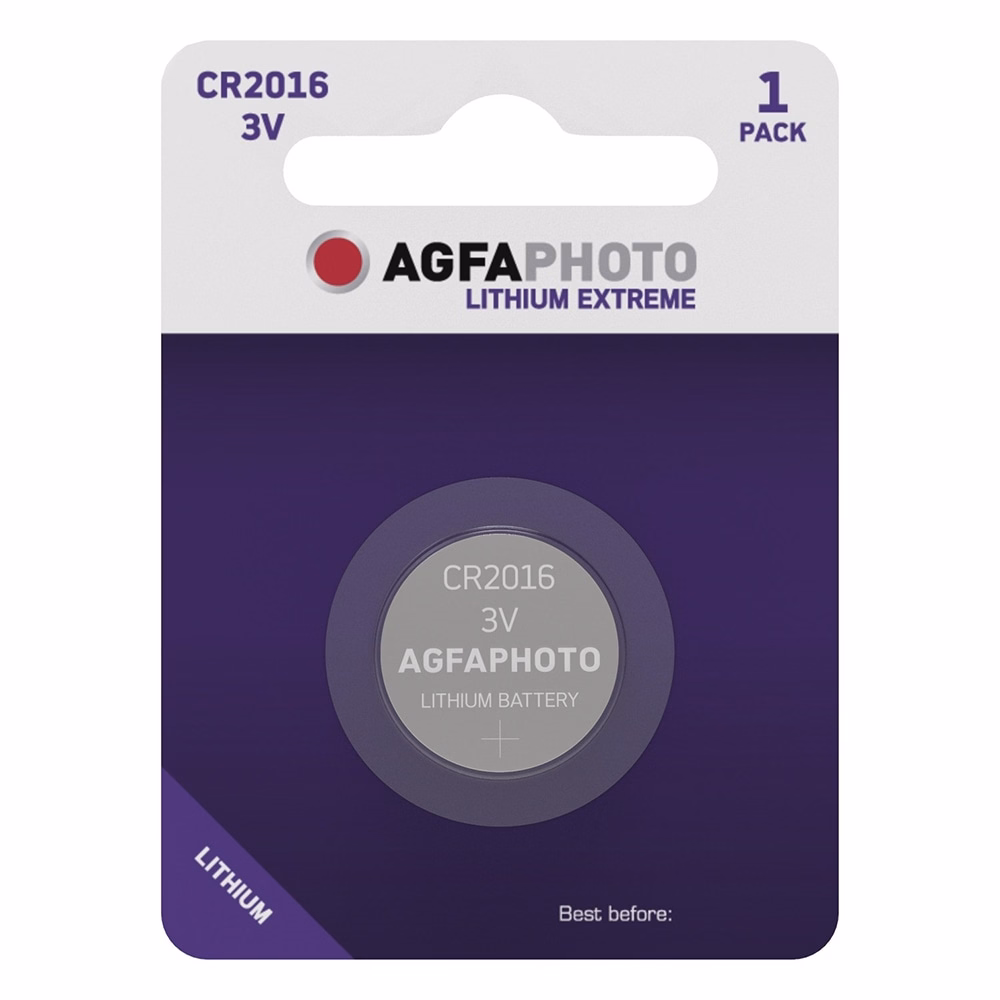 Gombelem AGFAPHOTO Lithium CR2016 1 darabos
