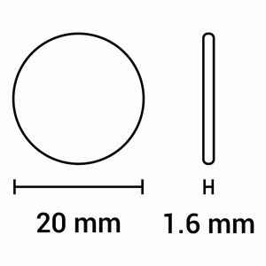 Gombelem AGFAPHOTO Lithium CR2016 1 darabos