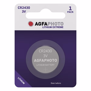 Gombelem AGFAPHOTO Lithium CR2430 1 darabos
