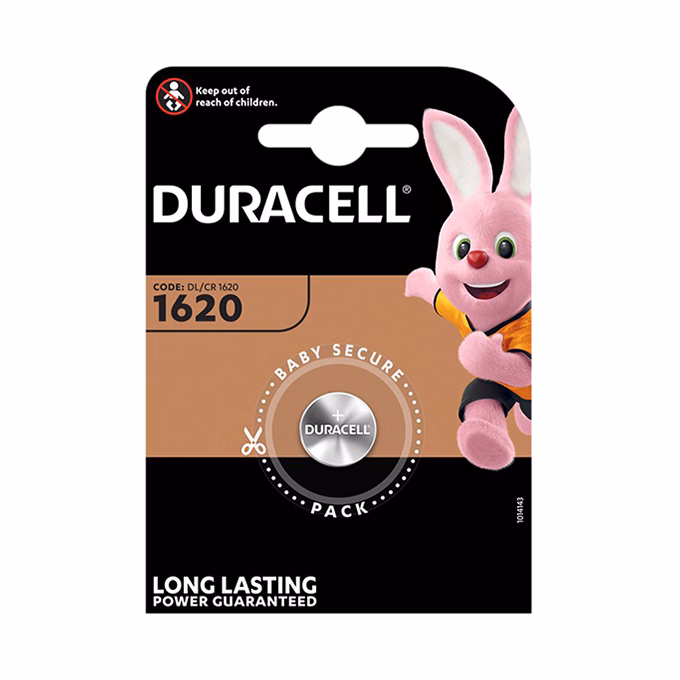 Gombelem DURACELL DL1620 1-es