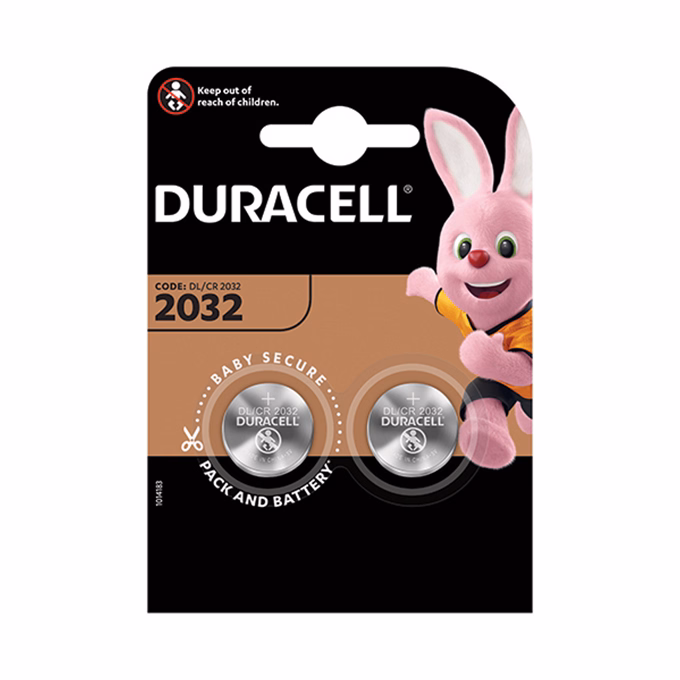 Gombelem DURACELL DL2032 3V 2-es