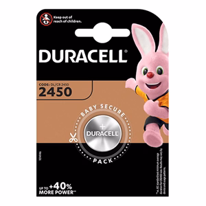 Gombelem DURACELL DL2450 1-es