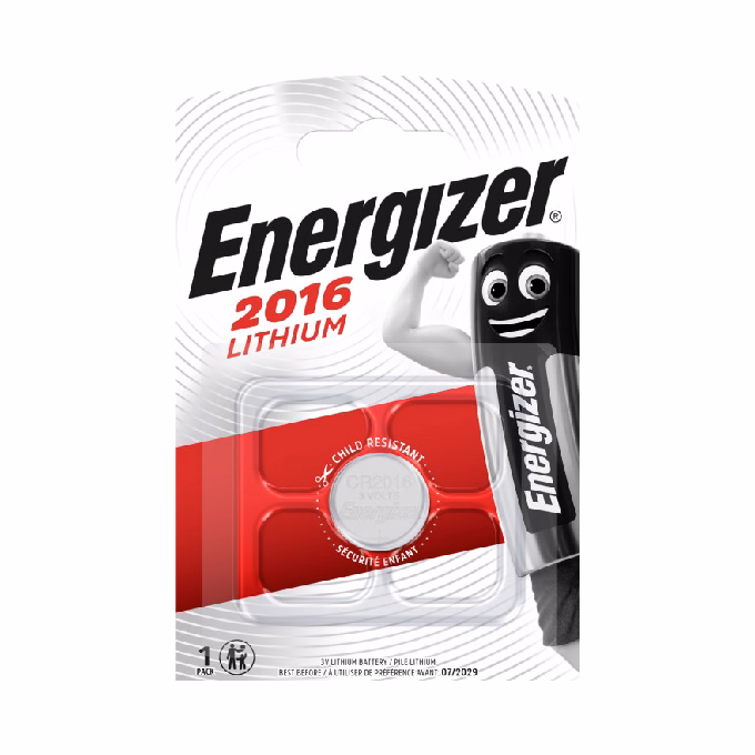 Gombelem ENERGIZER CR2016 1 darabos
