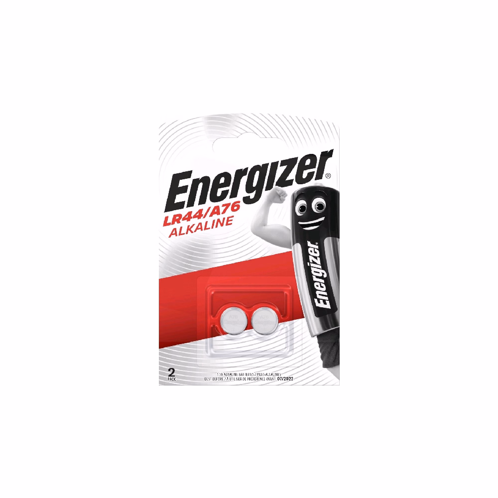 Gombelem ENERGIZER LR44/A76 2 darabos Gombelem ENERGIZER LR44/A76 2 darabos