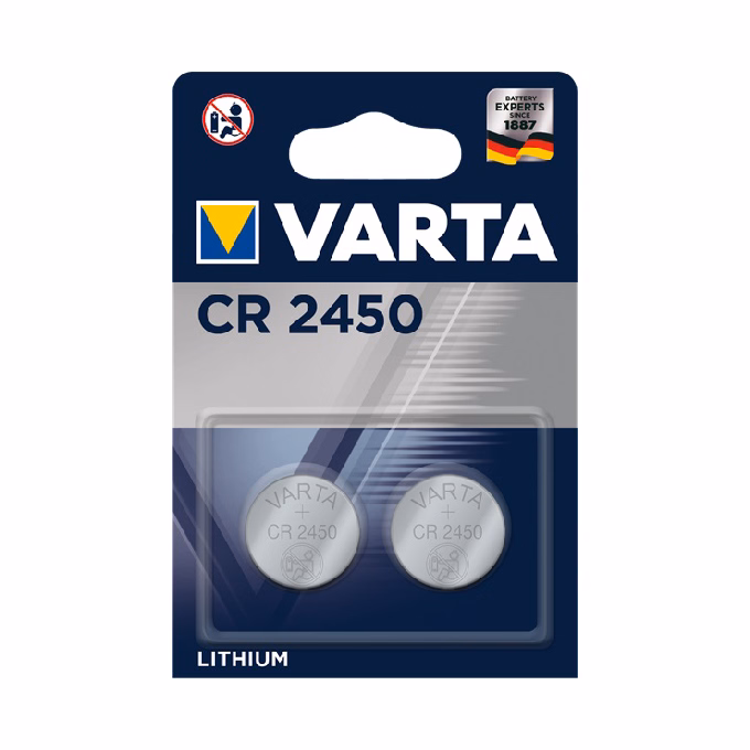 Gombelem VARTA CR2450 2-es