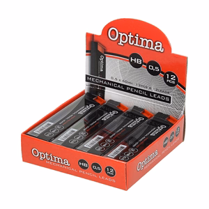 Grafitbél OPTIMA HB 0,5mm 12 szál