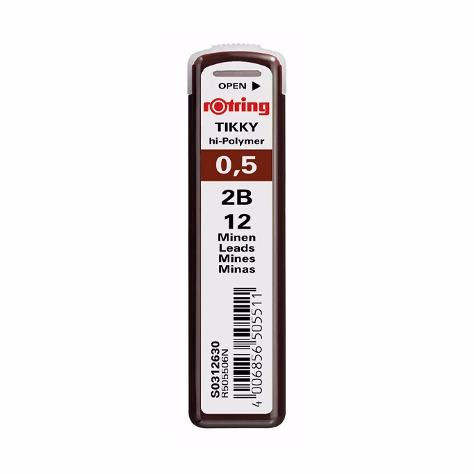 Grafitbél ROTRING 0,7mm 2B Grafitbél ROTRING 0,7mm 2B