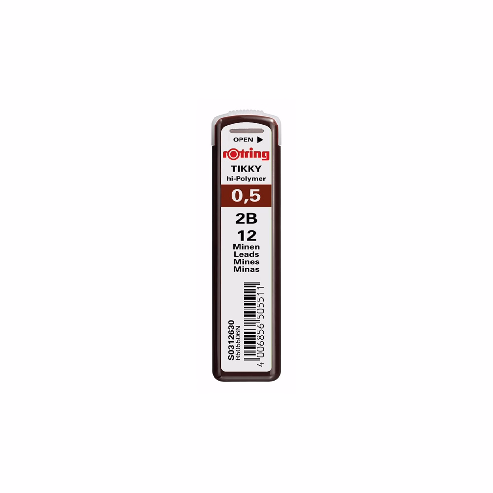 Grafitbél ROTRING 0,7mm 2B Grafitbél ROTRING 0,7mm 2B