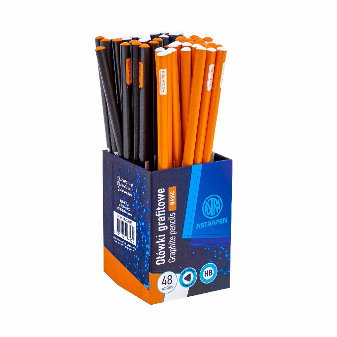 Grafitceruza ASTRA PEN classic háromszögletű HB 48 darabos