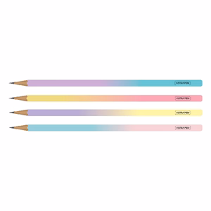 Grafitceruza ASTRA PEN ombre háromszögletű HB 48 darabos