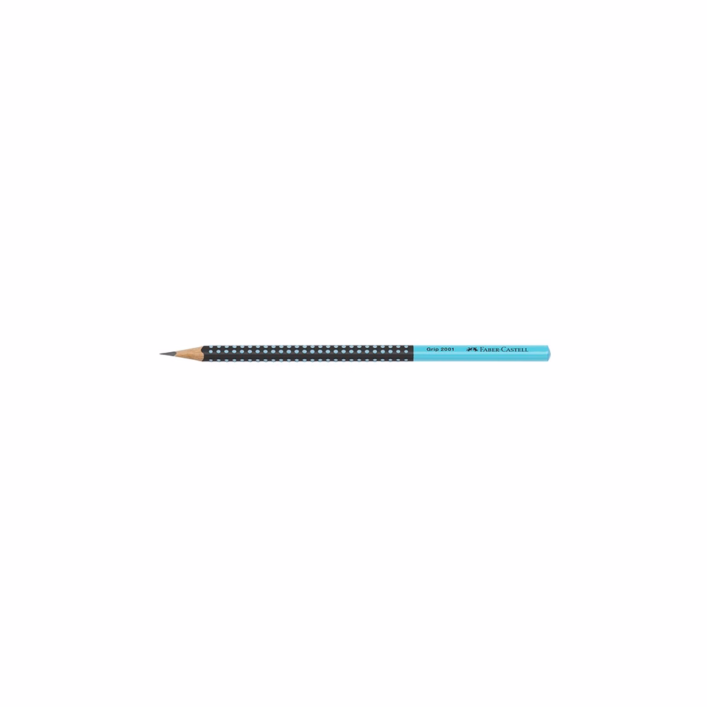 Grafitceruza FABER-CASTELL Grip 2001 HB kéttónusú fekete/türkiz
