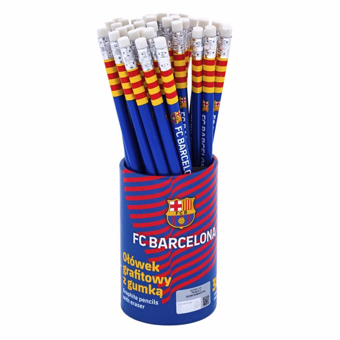 Grafitceruza FC BARCELONA radíros HB 36 darab/henger