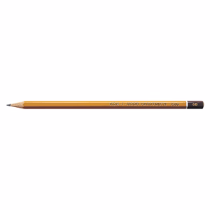 Grafitceruza KOH-I-NOOR 1500 6B hatszögletű