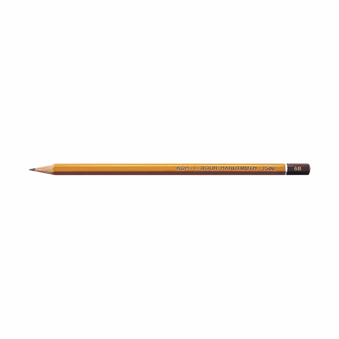 Grafitceruza KOH-I-NOOR 1500 6B hatszögletű