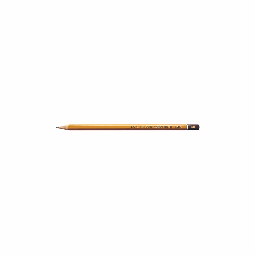 Grafitceruza KOH-I-NOOR 1500 6B hatszögletű