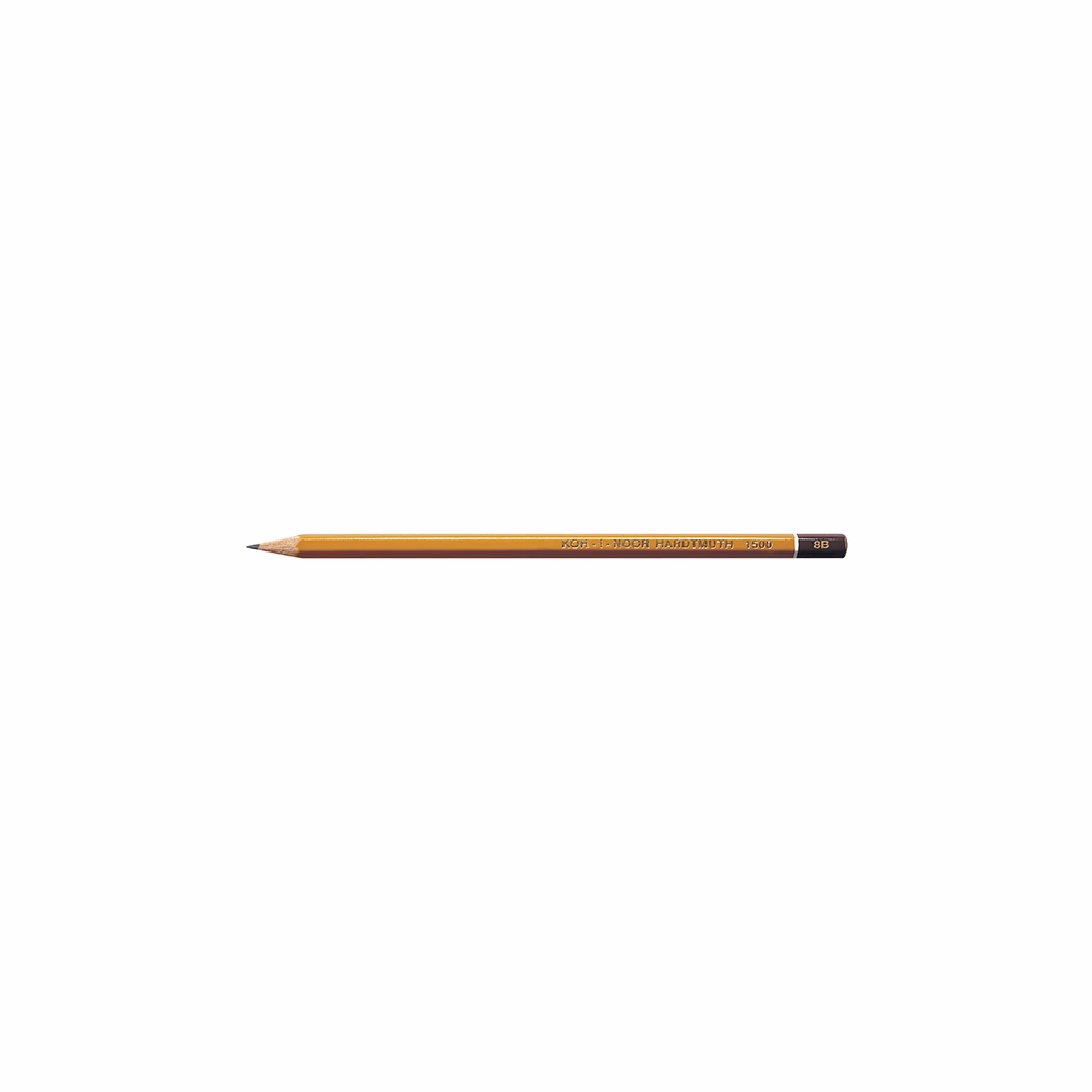 Grafitceruza KOH-I-NOOR 1500 8B hatszögletű