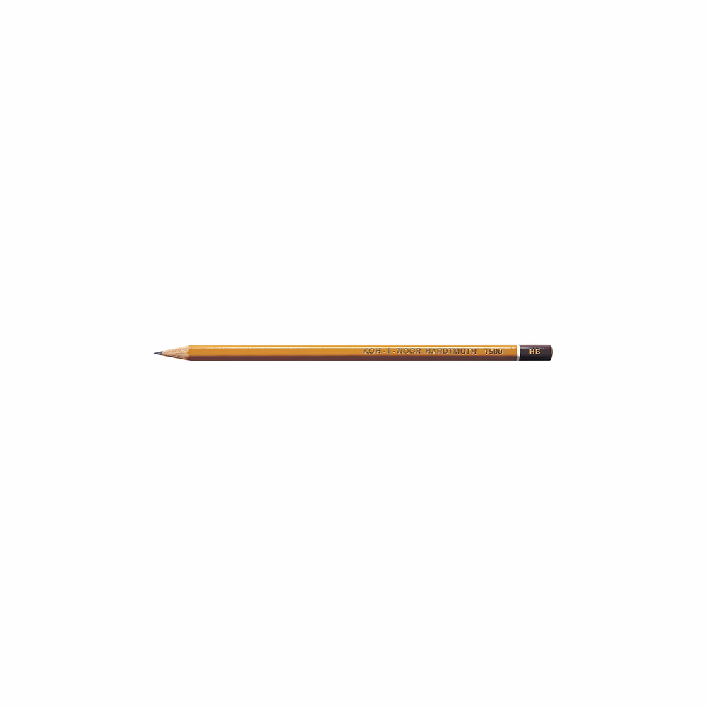 Grafitceruza KOH-I-NOOR 1500 HB hatszögletű