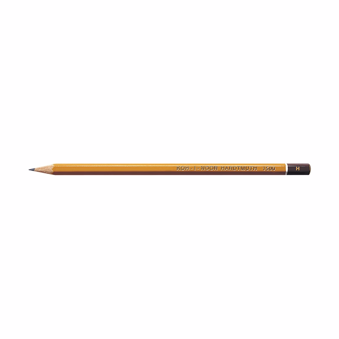 Grafitceruza KOH-I-NOOR 1500 H hatszögletű