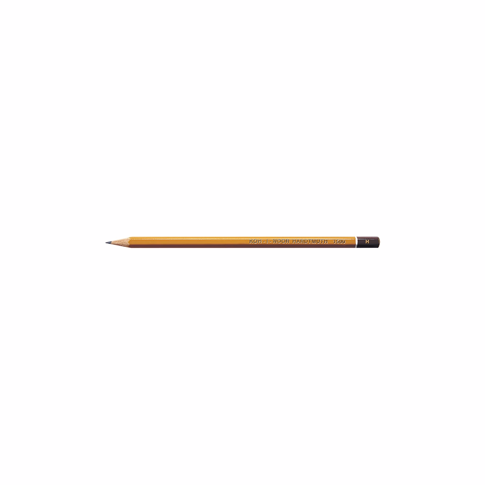 Grafitceruza KOH-I-NOOR 1500 H hatszögletű