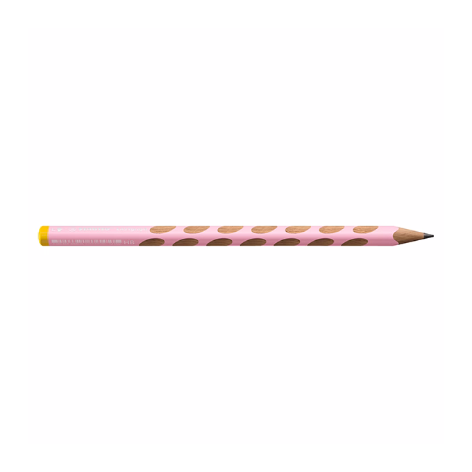 Grafitceruza STABILO Easygraph Pastel HB háromszögletű balkezes rózsaszín