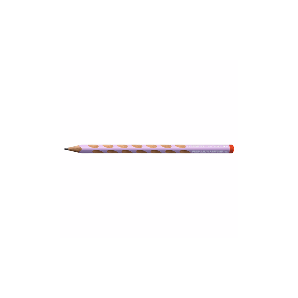 Grafitceruza STABILO Easygraph Pastel HB háromszögletű jobbkezes lila