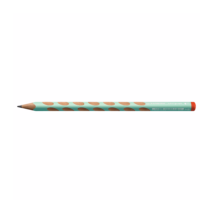 Grafitceruza STABILO Easygraph Pastel HB háromszögletű jobbkezes zöld