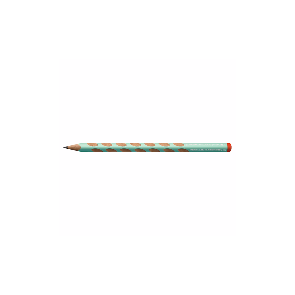 Grafitceruza STABILO Easygraph Pastel HB háromszögletű jobbkezes zöld