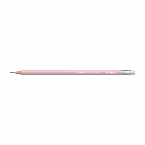 Grafitceruza STABILO Swano Pastel HB hatszögletű radíros pink