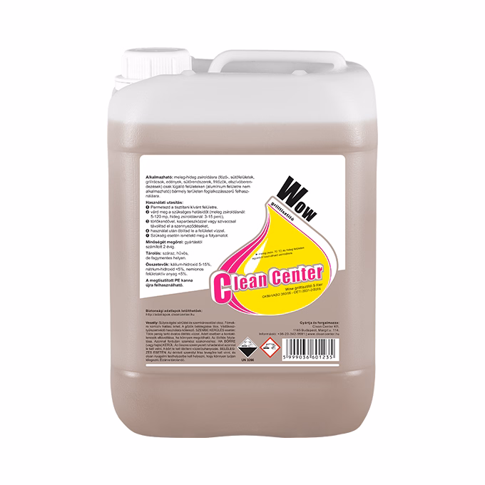 Grilltisztító utántöltő CLEAN CENTER Wow 5L