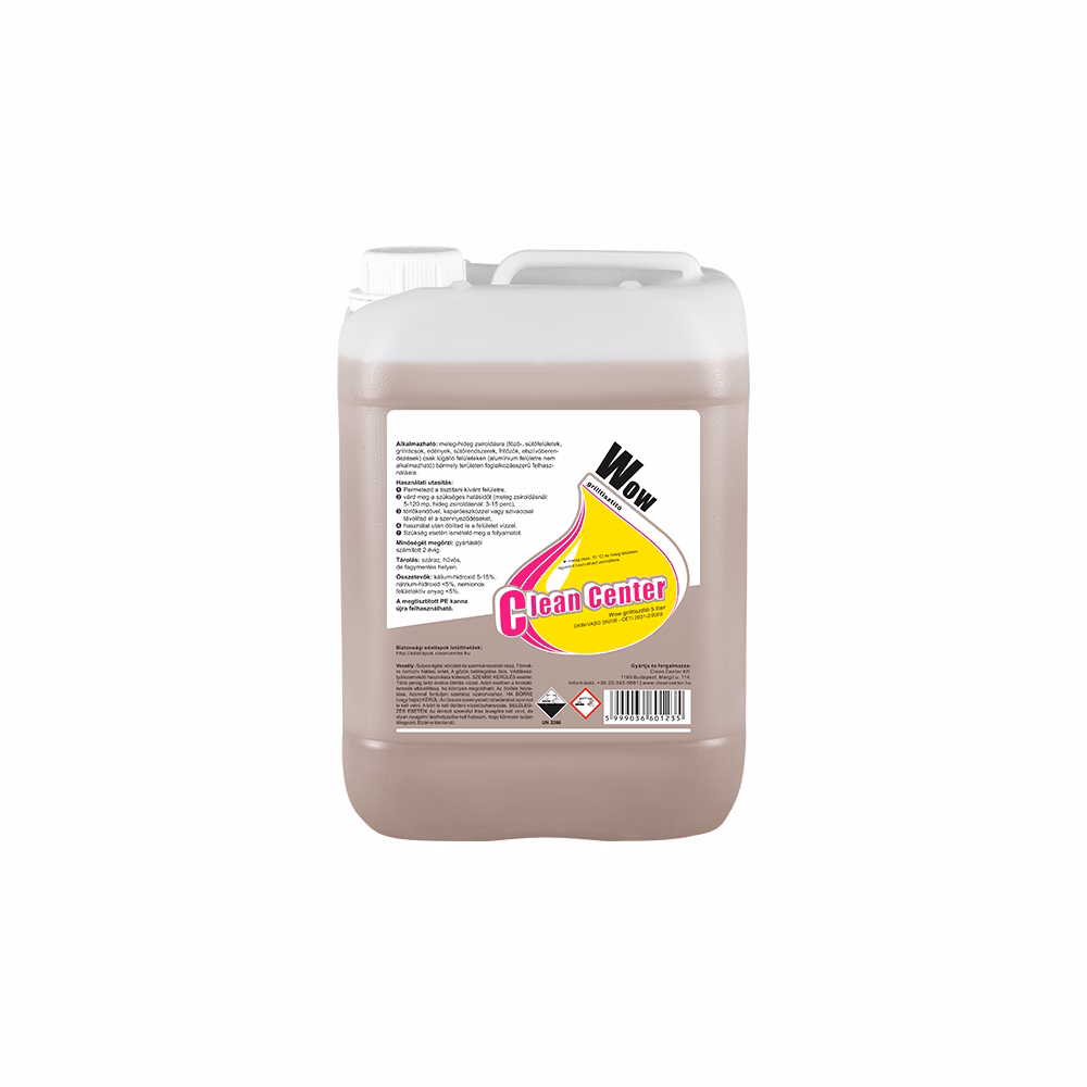 Grilltisztító utántöltő CLEAN CENTER Wow 5L