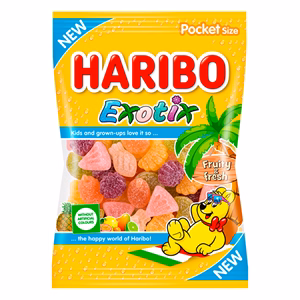 Gumicukor HARIBO Exotix 80 g