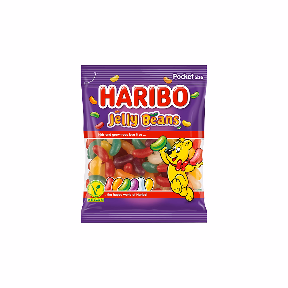 Gumicukor HARIBO Jelly Beans 80 g