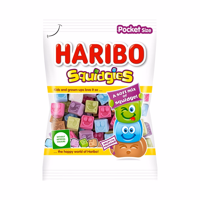 Gumicukor HARIBO Squidgies 80 g