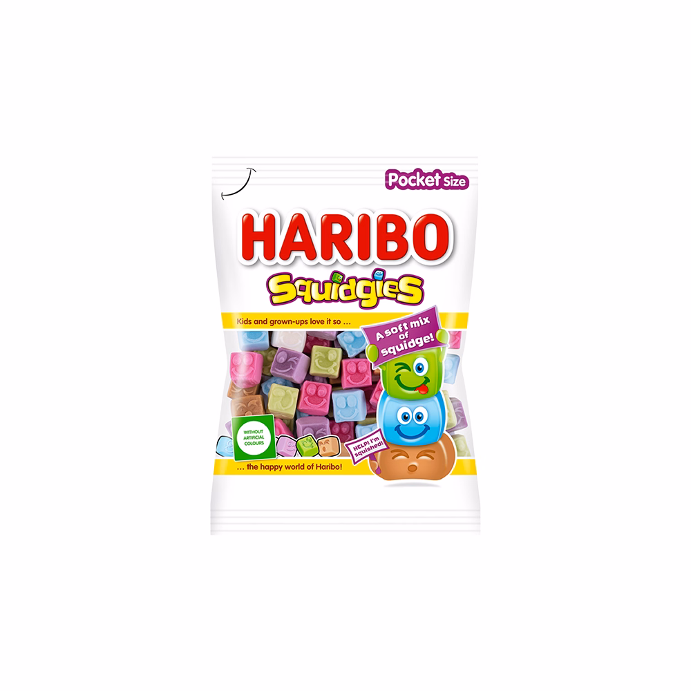 Gumicukor HARIBO Squidgies 80 g