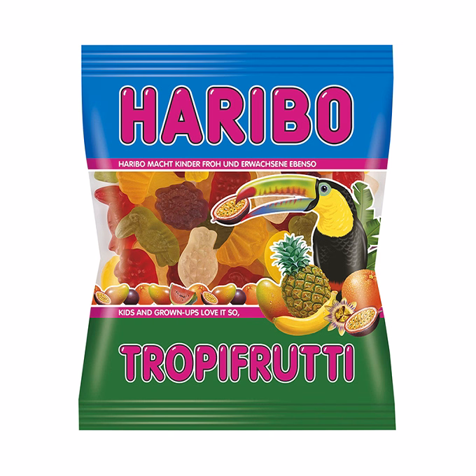 Gumicukor HARIBO Tropi Frutti 100 g