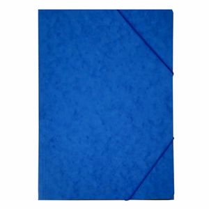Gumis mappa A/4 prespán kék 345 g