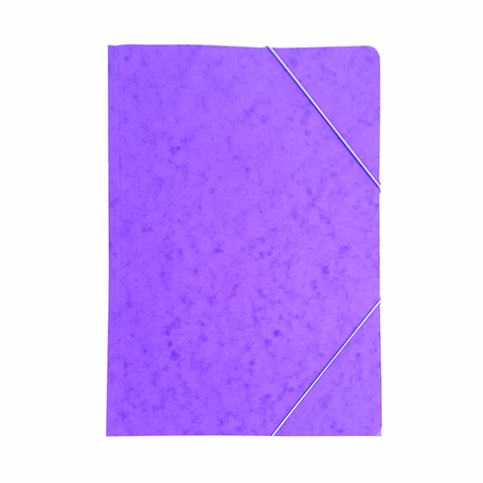 Gumis mappa A/4 prespán lila 345 g