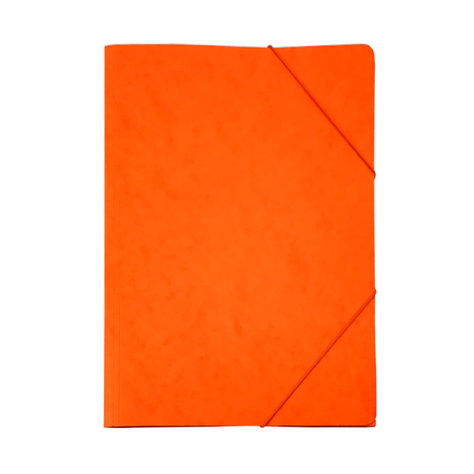 Gumis mappa A/4 prespán narancs 345 g