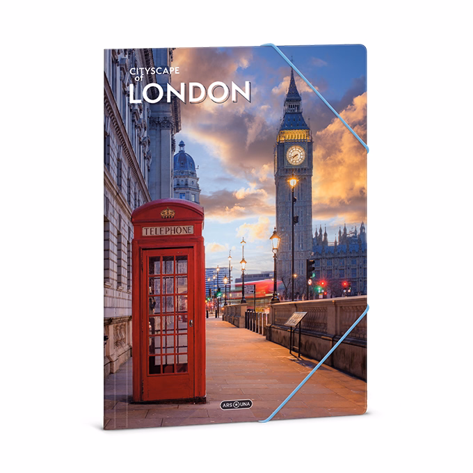 Gumis mappa ARS UNA A/4 Cityscape-London