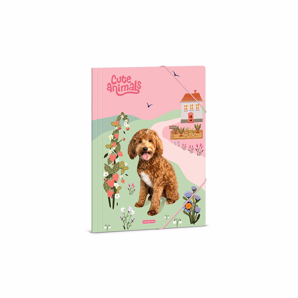 Gumis mappa ARS UNA A/4 Cute Animals-Doggie