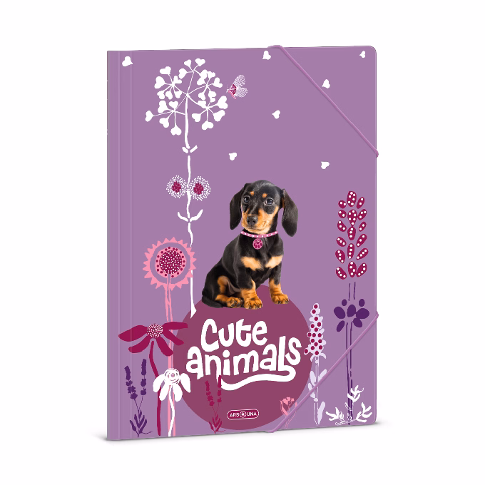 Gumis mappa ARS UNA A/4 Cute Animals-Puppy