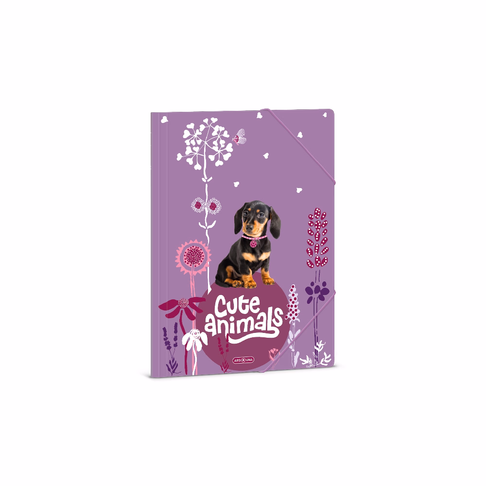 Gumis mappa ARS UNA A/4 Cute Animals-Puppy