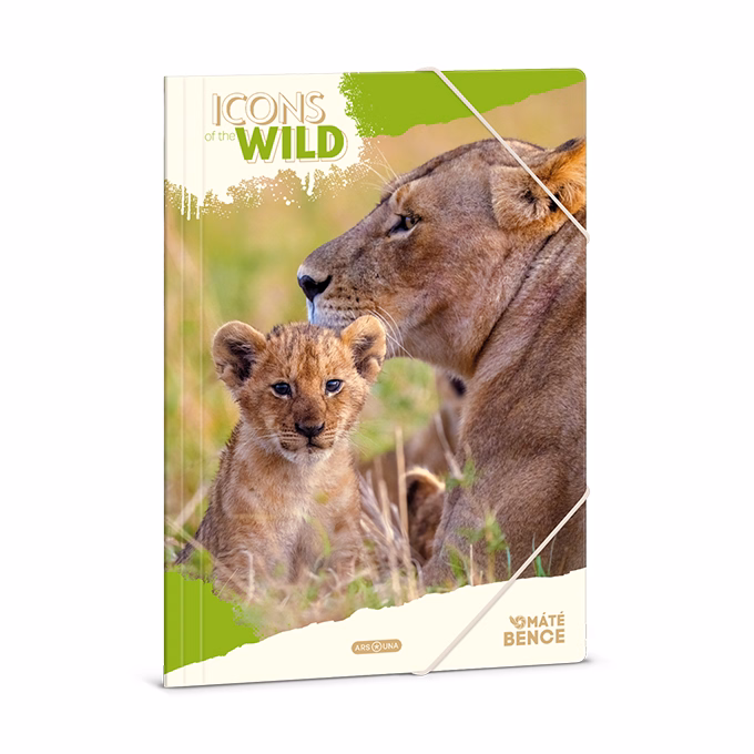 Gumis mappa ARS UNA A/4 Icons of the Wild-Lions