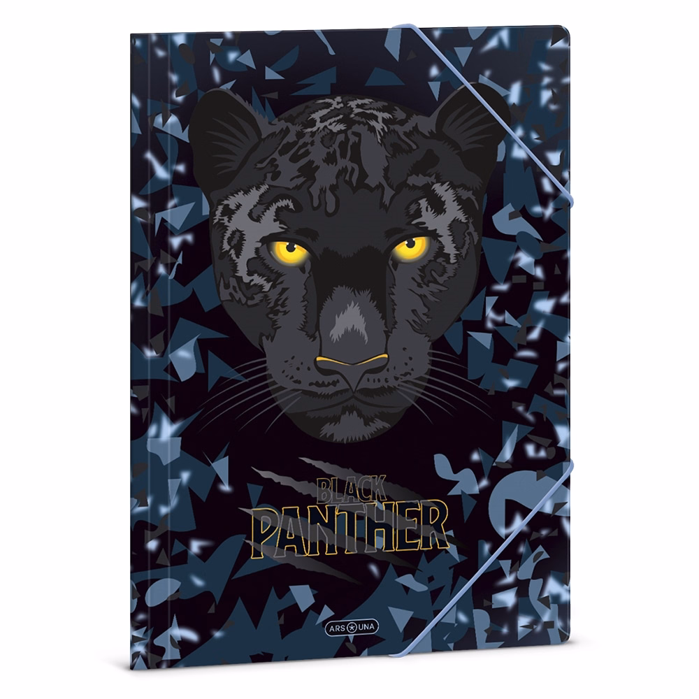 Gumis mappa ARS UNA A/4 Black Panthers